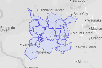 Iowa County, WI ZIP Codes
