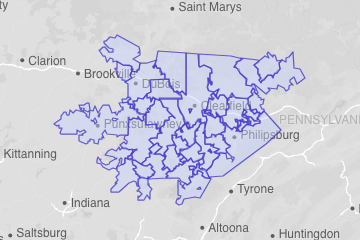 Clearfield County, PA ZIP Codes