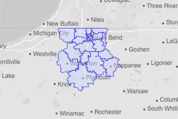 St. Joseph County, IN ZIP Codes