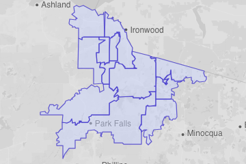 Iron County, WI ZIP Codes