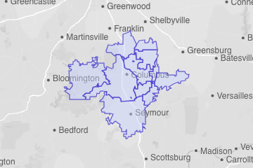 Bartholomew County, IN ZIP Codes