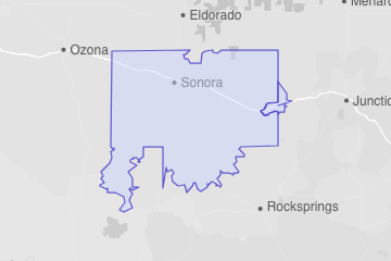 Sutton County, TX ZIP Codes