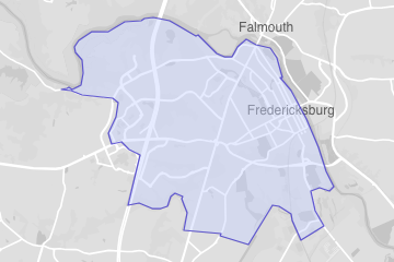 Fredericksburg city, VA