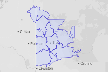 Latah County, ID ZIP Codes