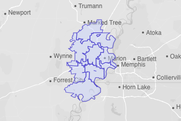 Crittenden County, AR ZIP Codes