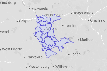 Wayne County, WV ZIP Codes