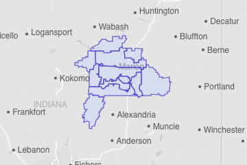 Grant County, IN ZIP Codes