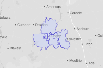 Dougherty County, GA ZIP Codes