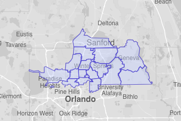Seminole County, FL ZIP Codes