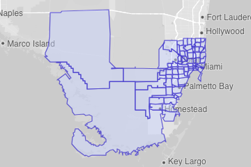 Miami-Dade County, FL ZIP Codes