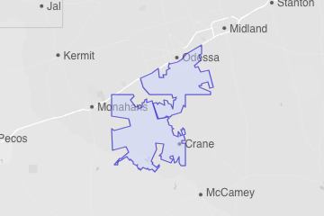 Crane County, TX ZIP Codes