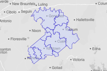 DeWitt County, TX ZIP Codes