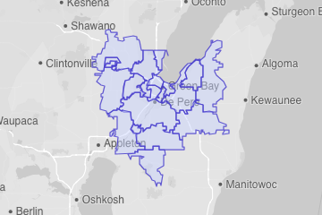 Brown County, WI ZIP Codes
