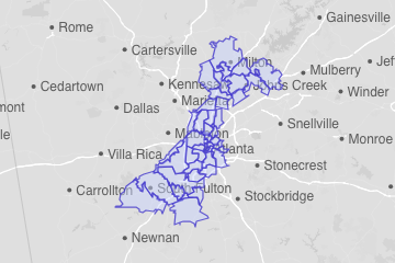 Fulton County, GA ZIP Codes