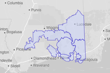 Jackson County, MS ZIP Codes