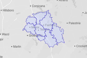 Freestone County, TX ZIP Codes