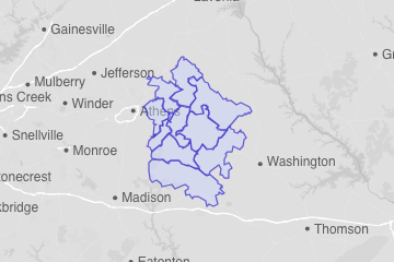 Oglethorpe County, GA ZIP Codes