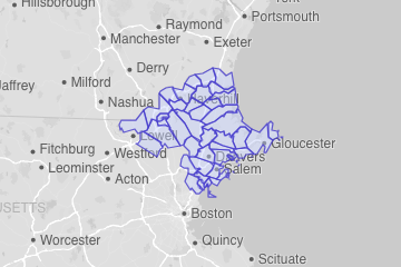 Essex County, MA ZIP Codes