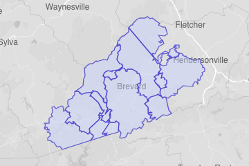 Transylvania County, NC ZIP Codes