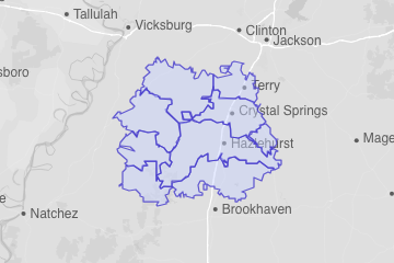 Copiah County, MS ZIP Codes