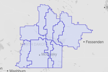 Sheridan County, ND ZIP Codes