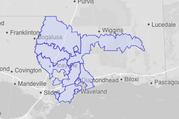 Hancock County, MS ZIP Codes