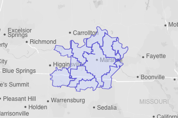 Saline County, MO ZIP Codes