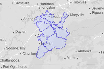 Monroe County, TN ZIP Codes